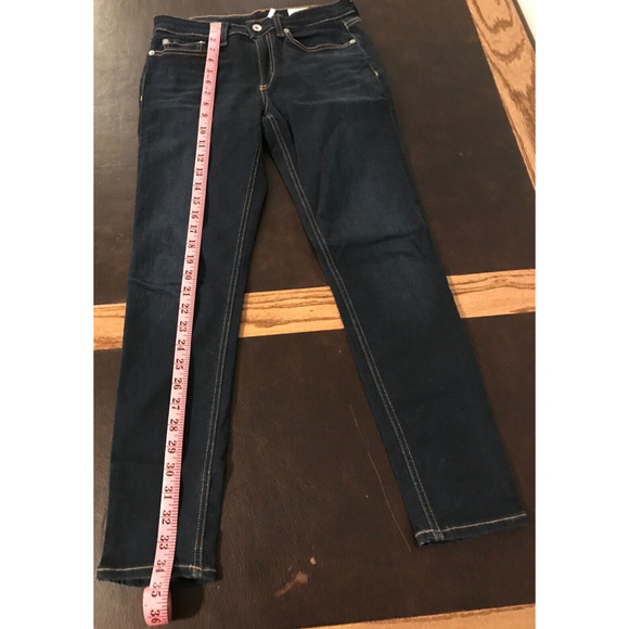 Rag & Bone Women's Cate Mid-Rise Ankle Skinny Carmen Color Jeans - Size 27 - Picture 13 of 13